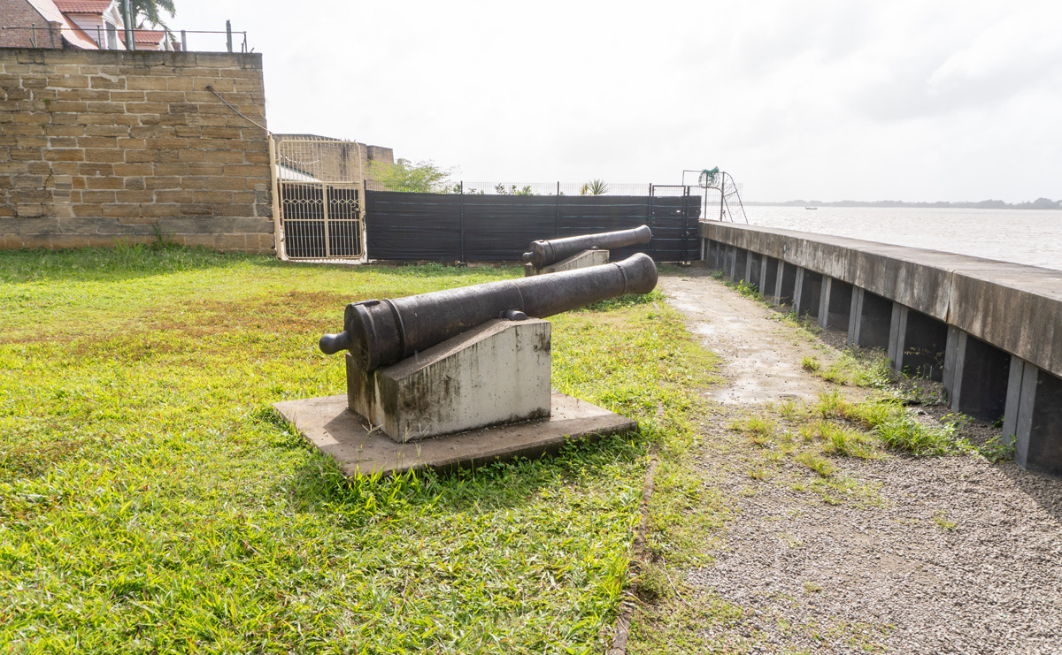 Paramaribo, Outside Fort Zeelandia