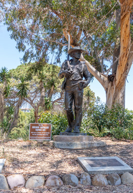 Mormon Battalion Monument, Presidio Park, California 2023