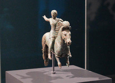 Horse and Rider from Albania, ~520 BC, The Getty Villa, California 2023