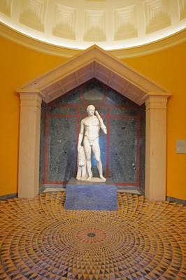 Temple of Hercules, The Getty Villa, California 2023
