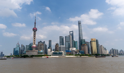 View to Pudong, Shanghai, East China 2023