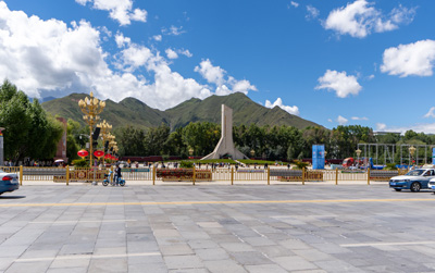 "Monument to the Peaceful Liberation of Tibet", Around Lhasa, Tibet 2023