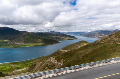 Holy Lake Yamdrok, Lhasa to Gyantse, Tibet 2023