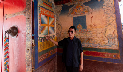 Tashilhunpo Monastery: Dawa expounds, Shigatse: Tashilhunpo Monastery, Tibet 2023