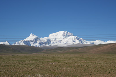 Viw to Mt Shishapangma aka Xixibangma (8027m), Tingri-Darchen, Tibet 2023