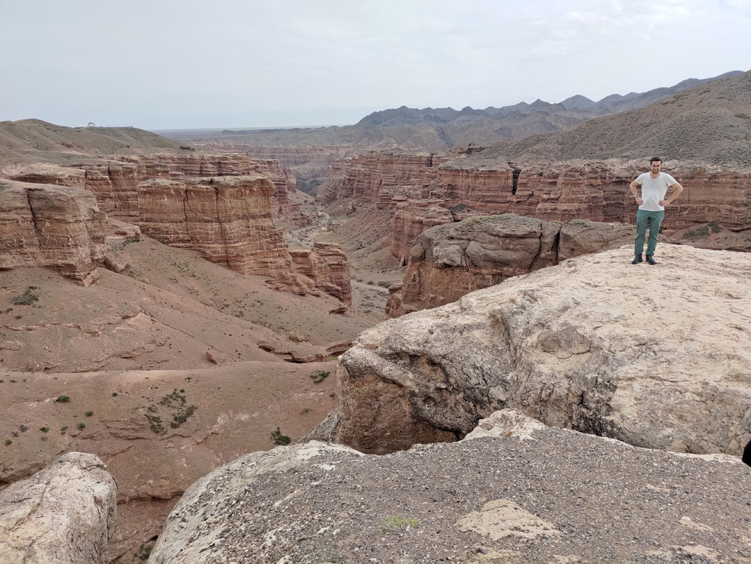 Charyn Canyon Tour, Guide "Andrey" at Charyn Canyon