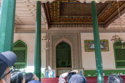 Id Kah Mosque: Outside Prayer Hall, Kashgar, Xinjiang + Kazakhstan, 2023