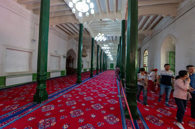 Id Kah Mosque: Prayer Hall, Kashgar, Xinjiang + Kazakhstan, 2023