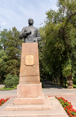 Panfilov Park: Major General Panfilov, Almaty, Xinjiang + Kazakhstan, 2023