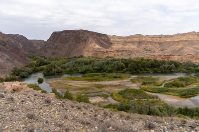 Nearby scenic spot, close to Lunar Canyon, Charyn Canyon Tour, Xinjiang + Kazakhstan, 2023