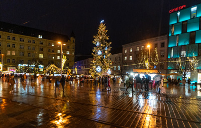 Brno Christmas Market, Around Brno, Czechia, December 2023