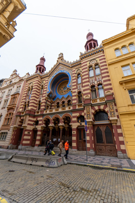 Jerusalem Synagogue, Around Prague, Czechia, December 2023