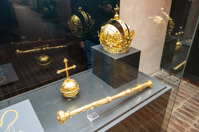 Grave Jewels of HRE Maximilian II (1570), Prague Castle, Czechia, December 2023