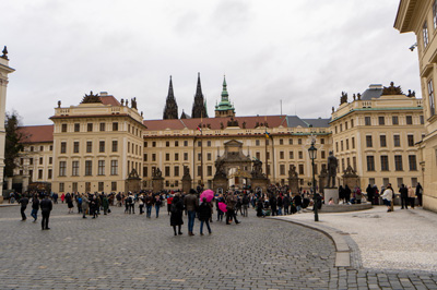 Prague Castle, Czechia, December 2023