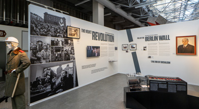 The Velvet Revolution, Prague: Museum of Communism, Czechia, December 2023
