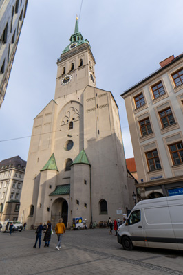 Old St Peter, Munich, Germany, November 2023