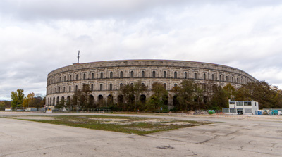 Giant Nazi Congress Hall, Nuremberg: Documentation Center Nazi Party Rally Grounds, Germany, November 2023