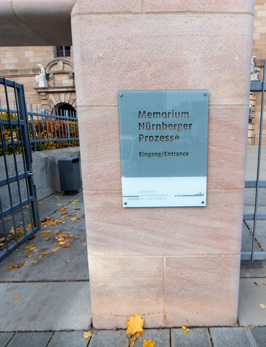 Nuremberg Trials Museum, Germany, November 2023