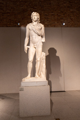 Colossal statue of Helios ~150 AD, Berlin: Neues Museum, Germany, November 2023