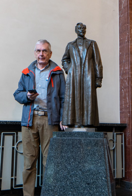 Felix + Nervous Visitor, Berlin: Stasi HQ Museum, Germany, November 2023