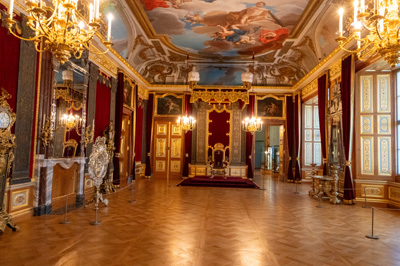 Grand State Room, Dresden: Residenzschloss (Royal Palace, Germany - December 2023