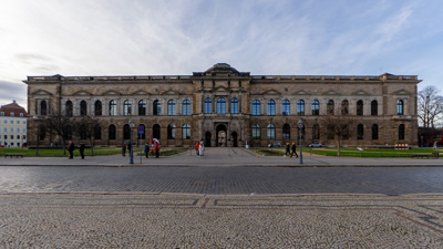 Zwinger palace, Around Dresden, Germany - December 2023