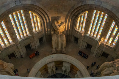 Leipzig: Monument to the Battle of the Nations, Germany - December 2023