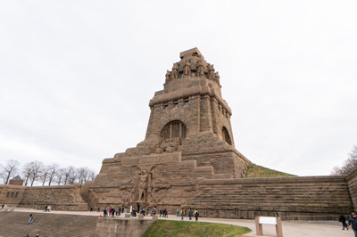 Leipzig: Monument to the Battle of the Nations, Germany - December 2023