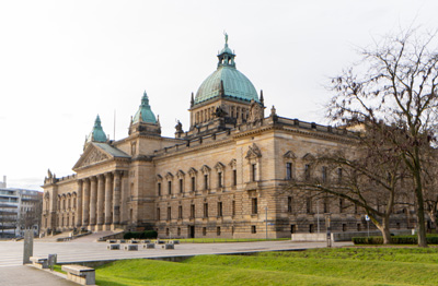 Federal Administrative Court, Around Leipzig, Germany - December 2023