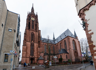 The Kaiserdom (Frankfurt Cathedral), Germany - December 2023