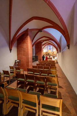 Electoral Chapel Where the HRE Emperors were elected, Frankfurt, Germany - December 2023
