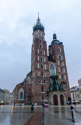 St Mary's Church, 14th c, Around Krakow, Krakow - December 2023