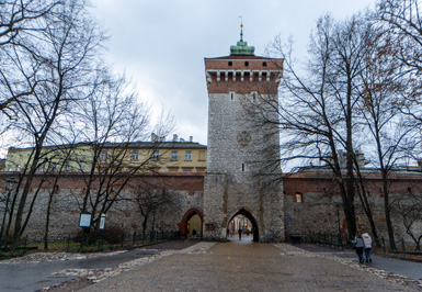 St Florian’s Gate ~14th c, Around Krakow, Krakow - December 2023
