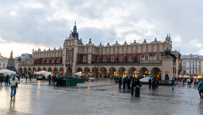 Main Square: Old Clothier’s Hall, Around Krakow, Krakow - December 2023
