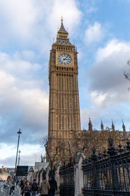 Rennovated Big Ben, London, November 2023