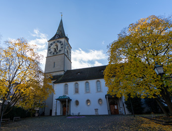 St Peter's Church, Around Zurich, Zurich, November 2023