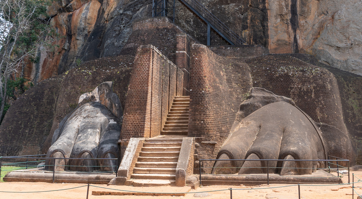 Sigiriya, The Lion