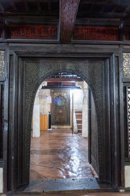 Mosque interior, Mihrab., Male, Maldives, 2023 Sri Lanka++