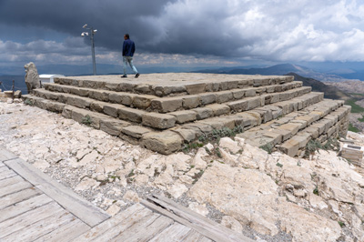 Giant altar, Mount Nemrut, Turkey Spring 2023