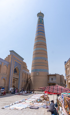 Islam Khoja Minaret, Around Khiva, Uzbekistan 2023