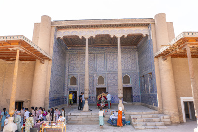 Pavilion, Kuhna Ark: the Khan's Palace/Citadel, Uzbekistan 2023