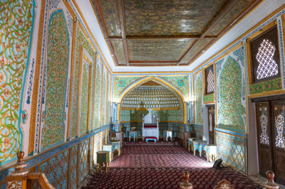 Royal reception room (?), Kuhna Ark: the Khan's Palace/Citadel, Uzbekistan 2023