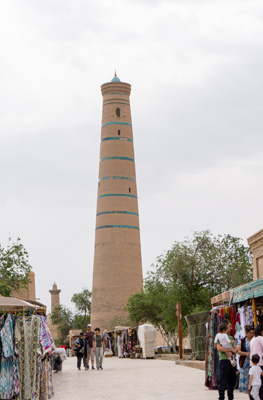 Juma Mosque Minaret, Around Khiva, Uzbekistan 2023