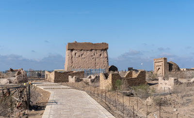 Mizdakkhan Necropolis, Nukus to Moynaq, Uzbekistan 2023