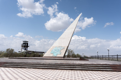 Aral Sea Memorial, Moynaq, Uzbekistan 2023
