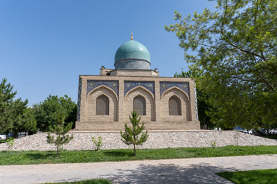 Abu Bakr Kaffal Shashi shrine, Mosques and Madressas, Uzbekistan 2023