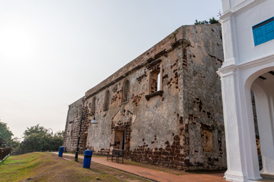 Shell of St Paul's church, Malaysia - Malacca, Singapore + Malacca, April 2024