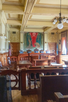 Supreme Court chamber, South Dakota State Capitol, Mid West 2024