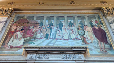 "The Appeal of the Legionary to Caesar Augustus", Wisconsin State Capitol, Mid West 2024