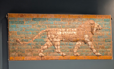 A Babylonian Lion, The Institute for the Study of Ancient Cultures (neé The Oriental Institute), Mid West 2024